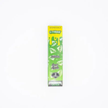 Crybaby Sour Apple 2g Disposable | Indica