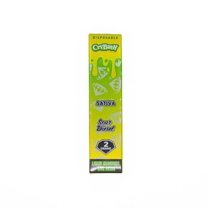 Crybaby Sour Diesel 2 Gram Disposable | Sativa